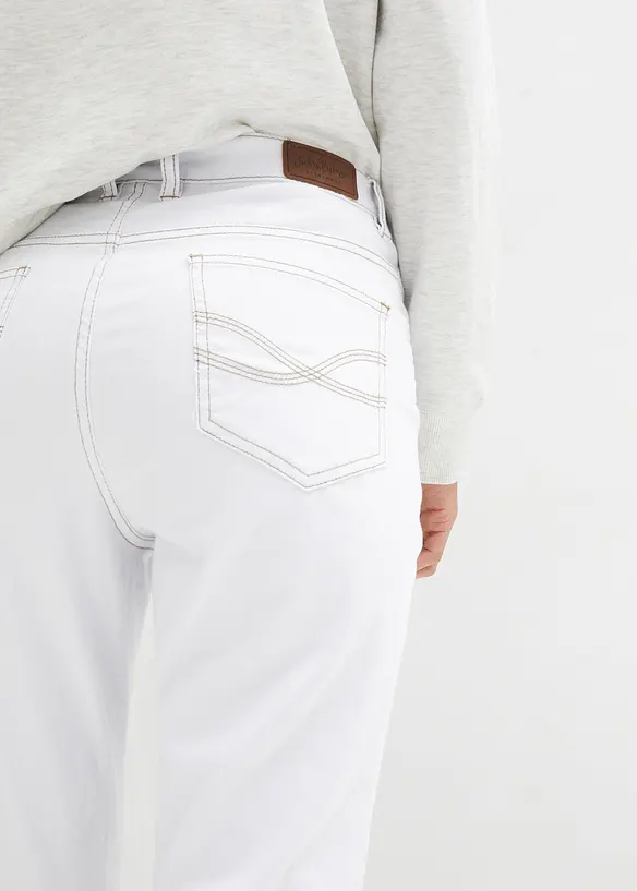 Jean droit taille normale, extensible, bonprix