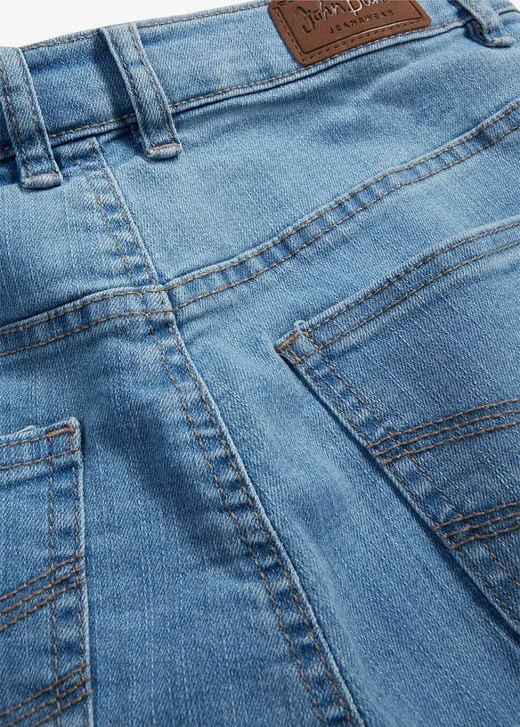 Jean droit taille normale, extensible, bonprix