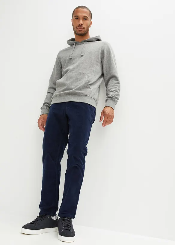 Pantalon jogger Regular en velours côtelé, droit, bonprix