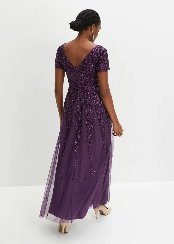Robe à sequins, bonprix