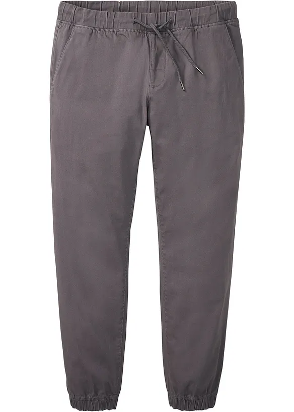 Pantalon chino jogger loose, droit, bonprix