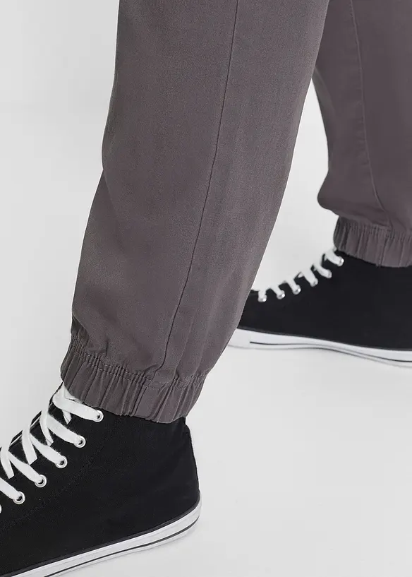 Pantalon chino jogger loose, droit, bonprix