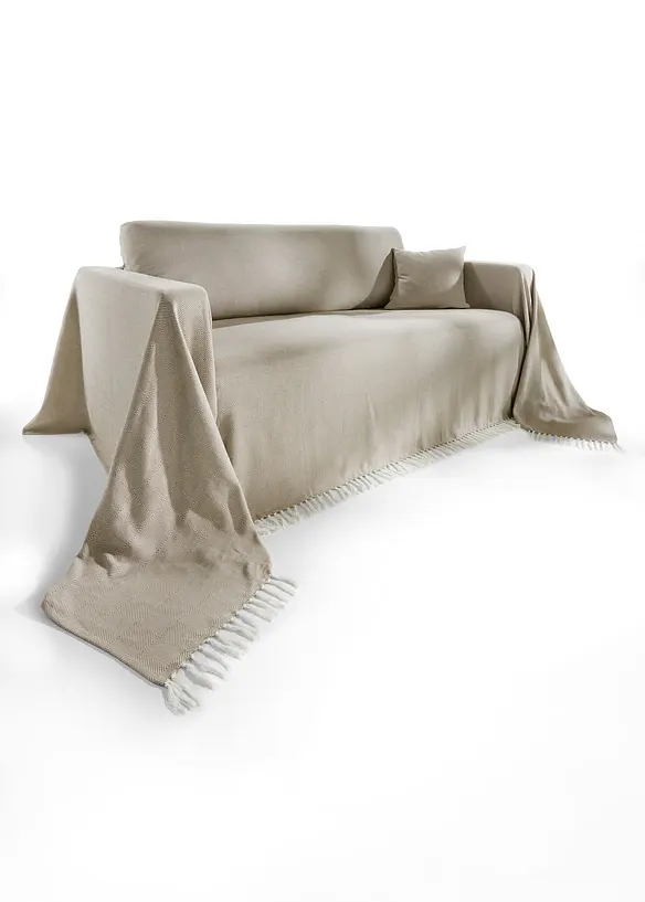 Jet&eacute; &agrave; franges, bonprix