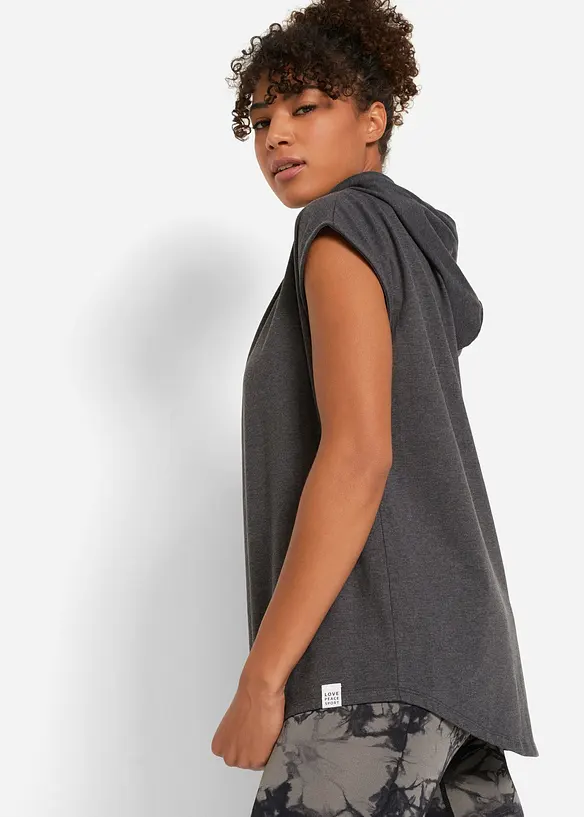 Sweat &agrave; capuche oversize, bonprix