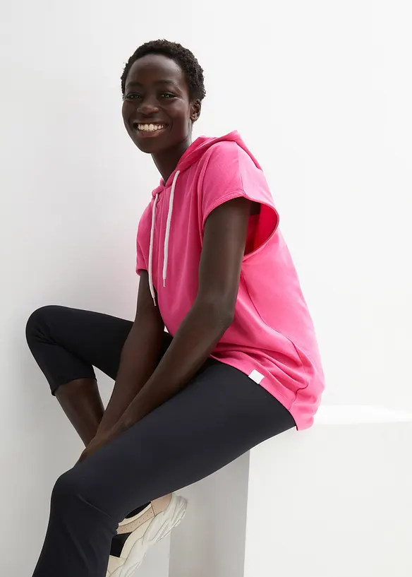 Sweat &agrave; capuche oversize, bonprix