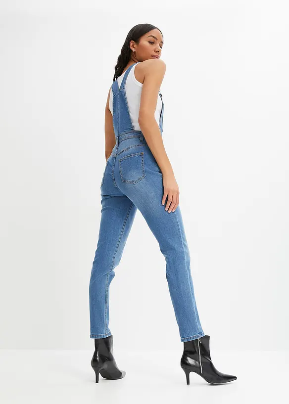 Salopette en jean Boyfriend, bonprix