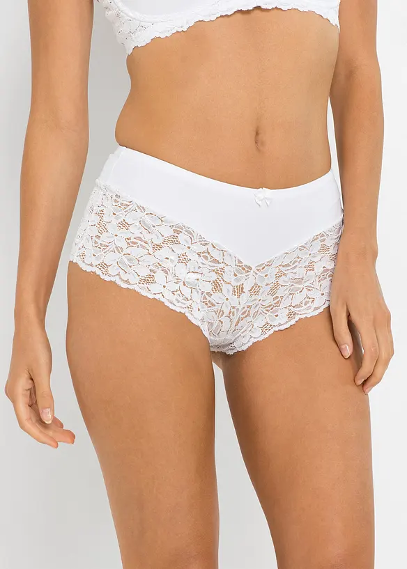 Maxi culotte à dentelle, bonprix