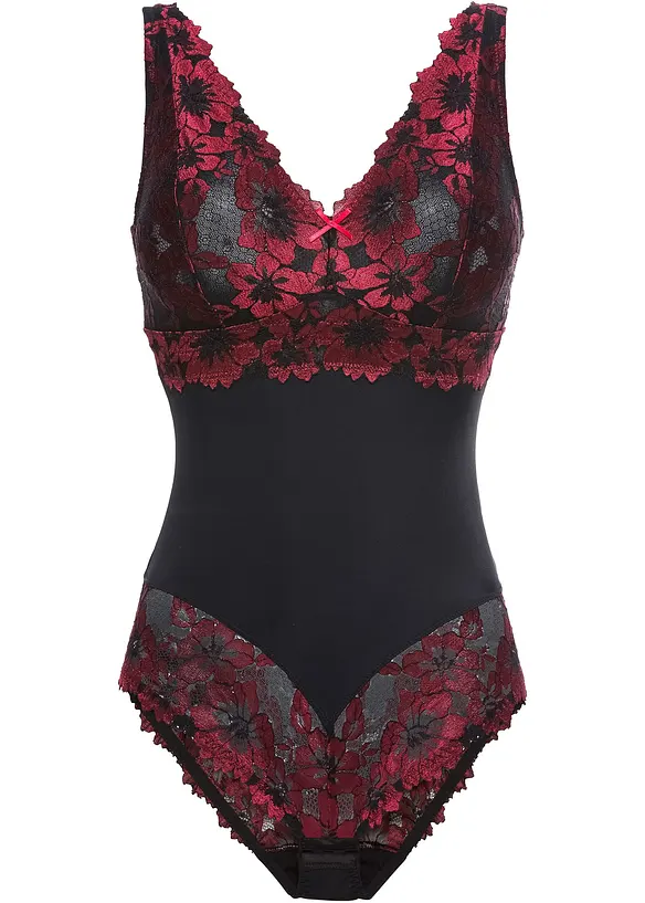 Body sans armatures à dentelle florale, bonprix
