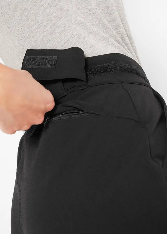 Pantalon softshell extensible à poches, déperlant, bonprix