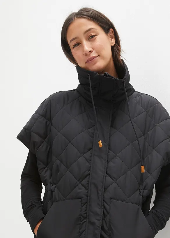 Veste sans manches matelassée technique oversize, bonprix