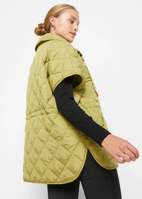 Veste sans manches matelassée technique oversize, bonprix