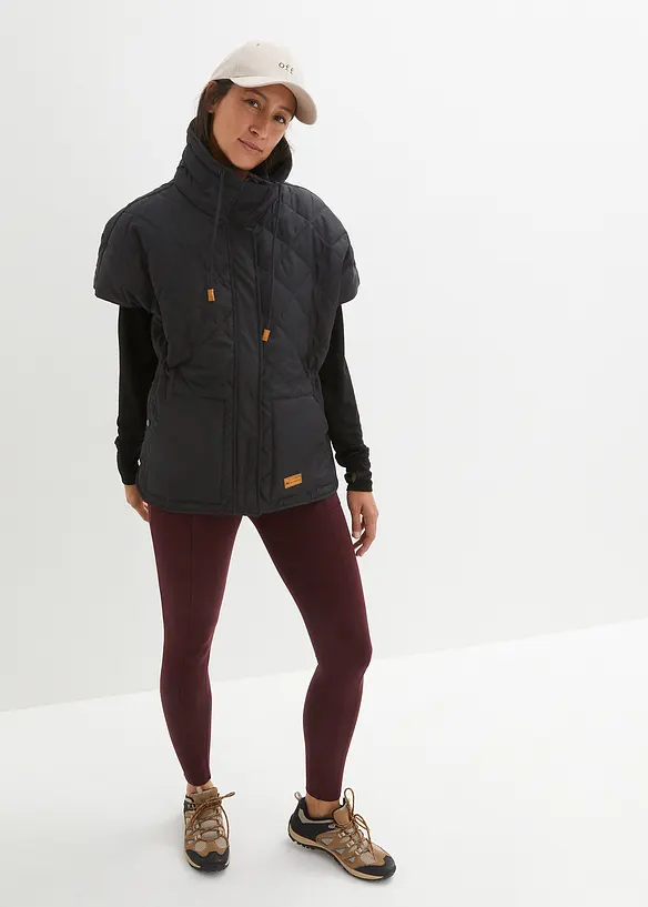 Veste sans manches matelassée technique oversize, bonprix