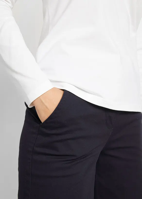 T-shirt manches longues 100% coton, bonprix