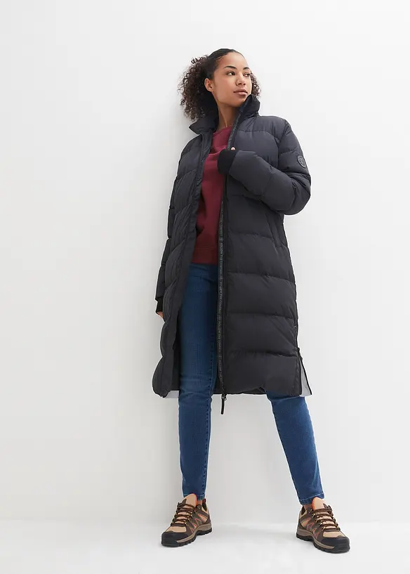 Doudoune longue et isolante avec duvet recyclé, bonprix