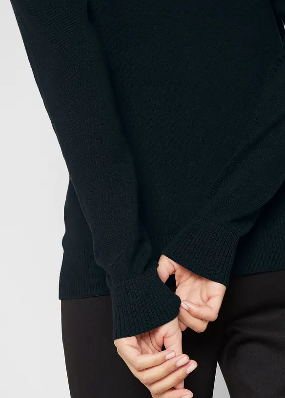 Gilet ajusté en fine maille, bonprix