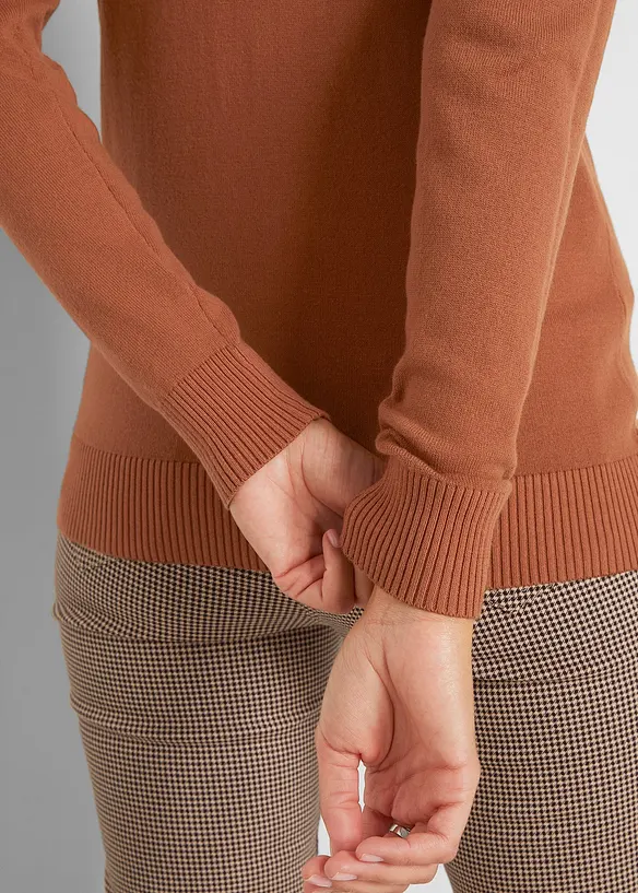 Gilet ajust&eacute; en fine maille, bonprix