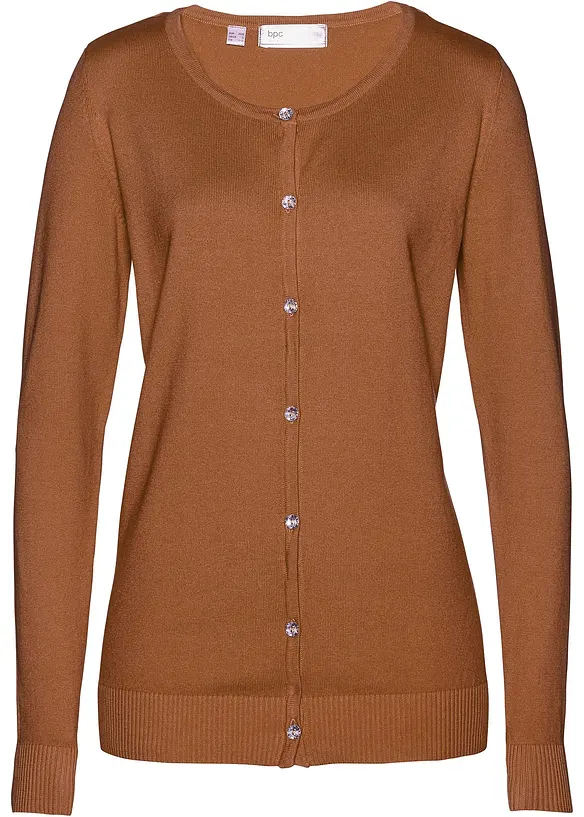 Gilet ajust&eacute; en fine maille, bonprix