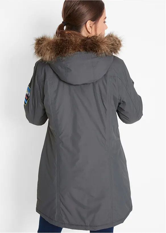 Parka outdoor imperméable et technique à capuche, bonprix
