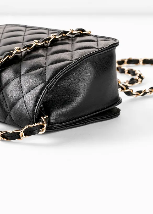 Sac à bandoulière à motif matelassé, bonprix