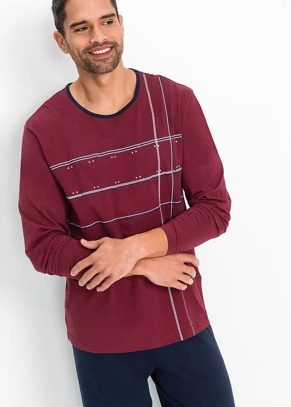 Pyjama à manches longues, bonprix