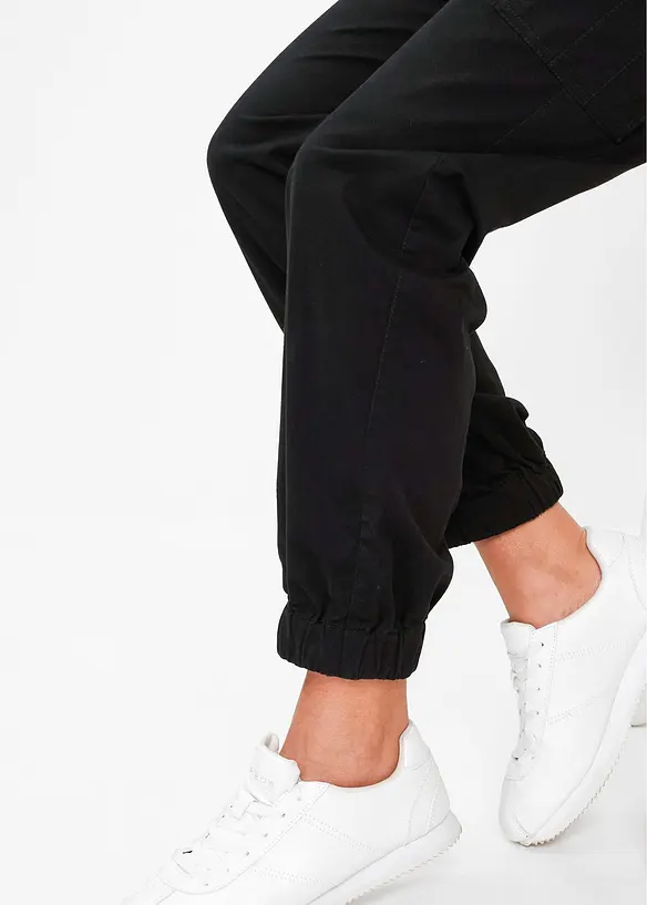 Pantalon cargo en coton extensible, bonprix