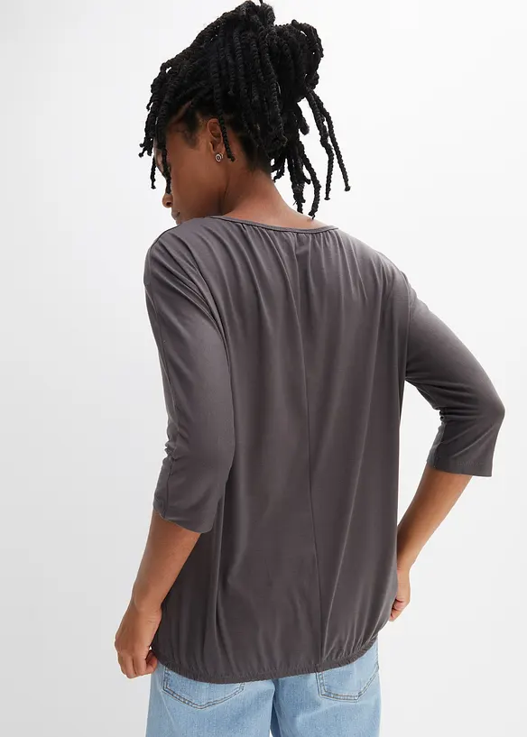 T-shirt oversize en viscose mélangée, bonprix