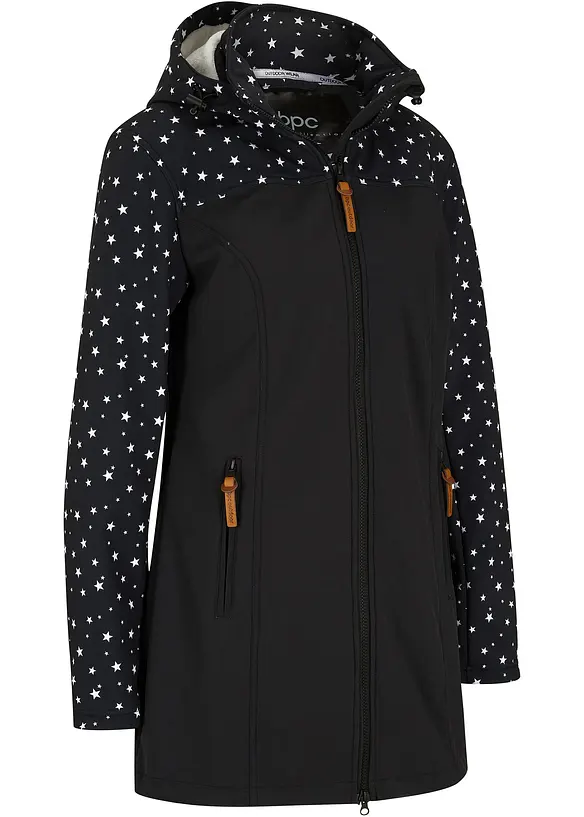 Parka en softshell technique avec doublure polaire douillette, bonprix