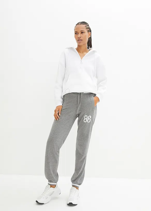 Pantalon sweat en matière élastique, bonprix