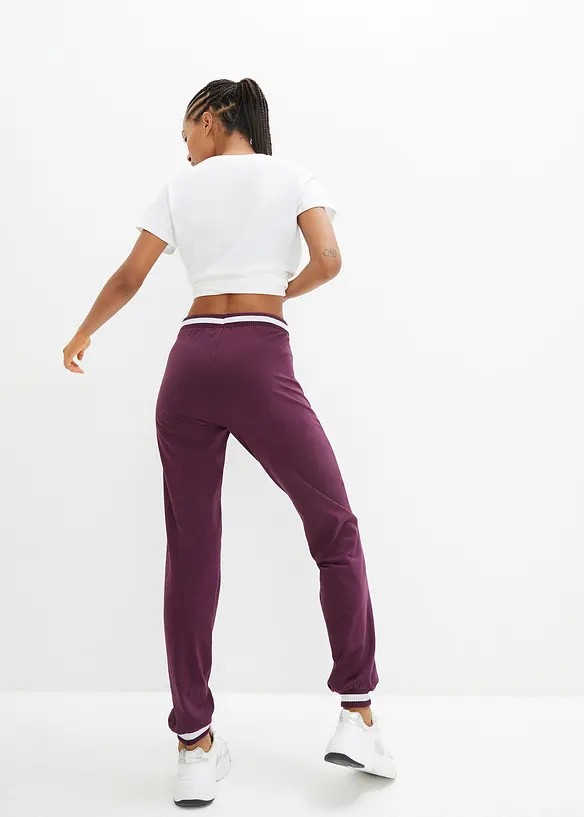 Pantalon sweat en matière élastique, bonprix