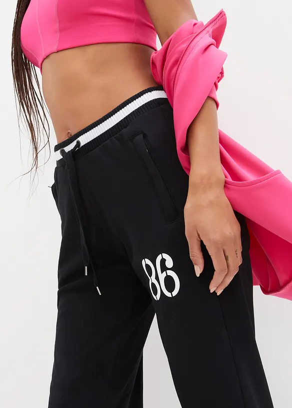 Pantalon sweat en matière élastique, bonprix