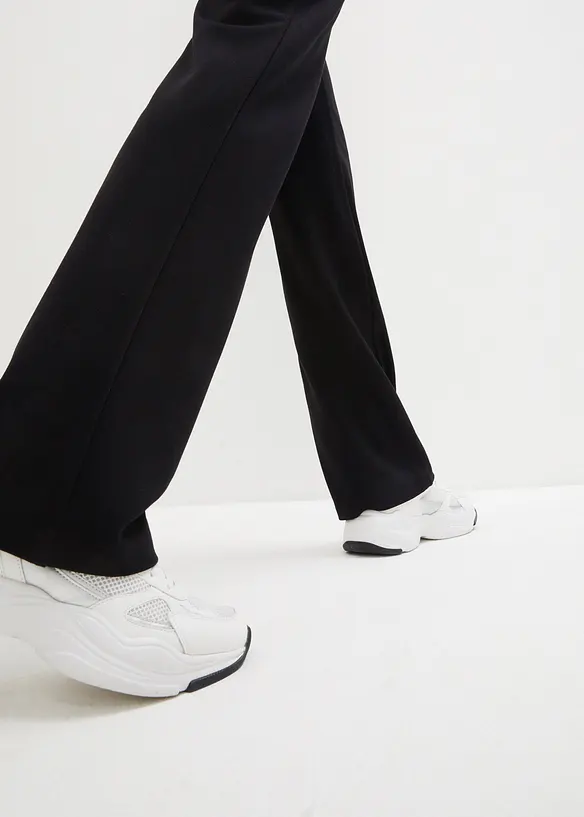 Pantalon en jersey viscose mélangée, bonprix