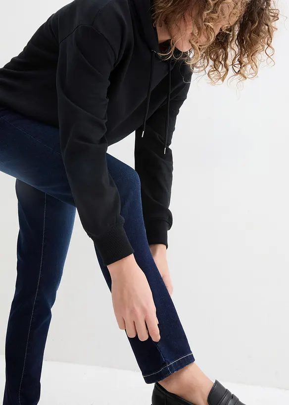 Jean boyfriend taille mi-haute, extensible, bonprix