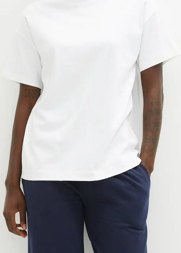 T-shirt oversize en coton épais, bonprix
