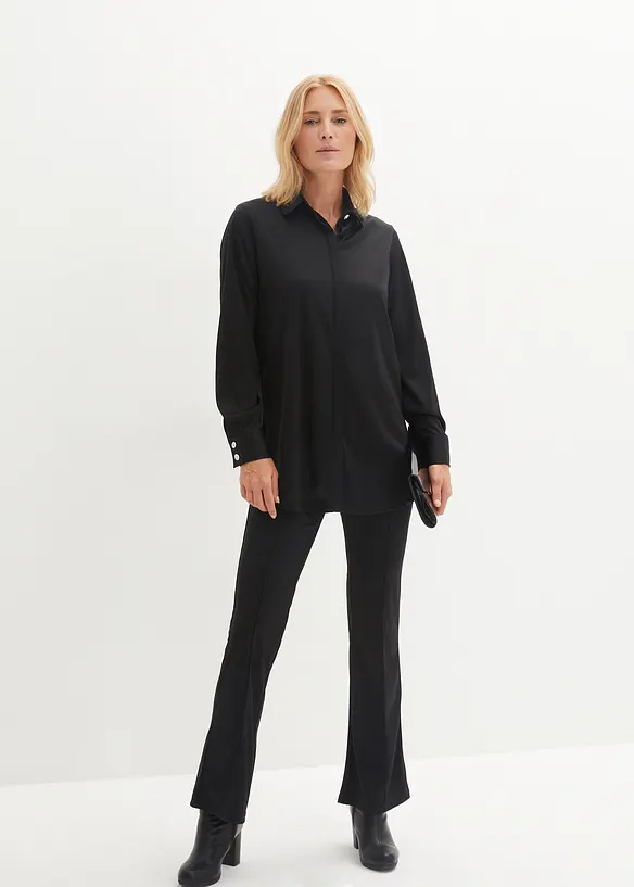 T-shirt chemisier avec boutons bijoux, bpc selection