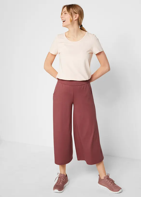Jupe-culotte fluide et ample, bonprix