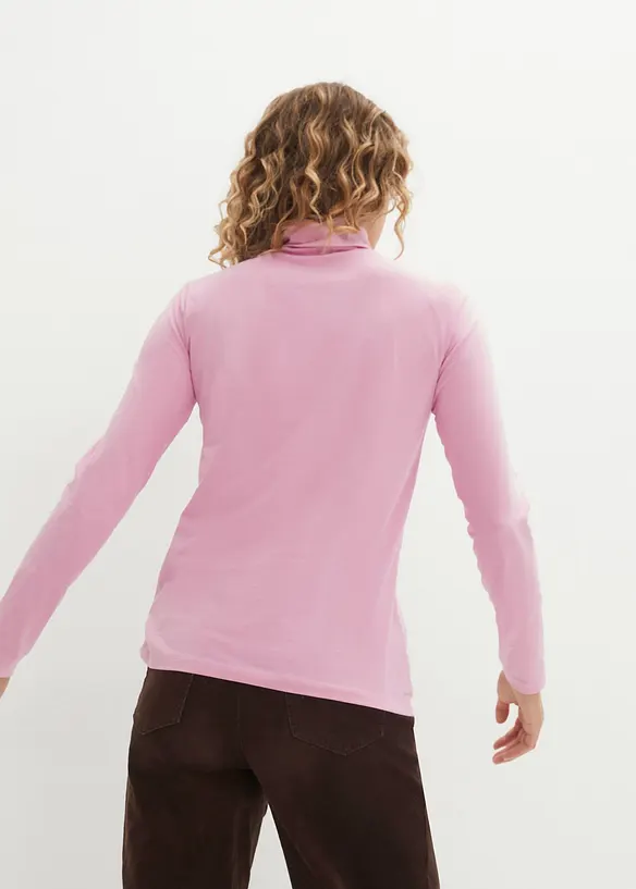 Lot de 2 T-shirts col roulé, bonprix