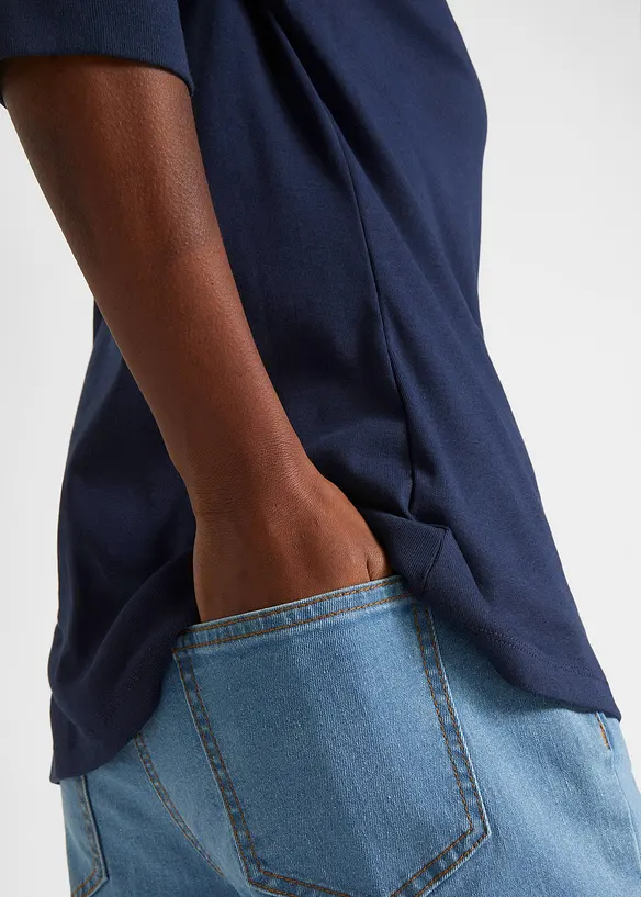 T-shirt manches longues 100% coton, bonprix