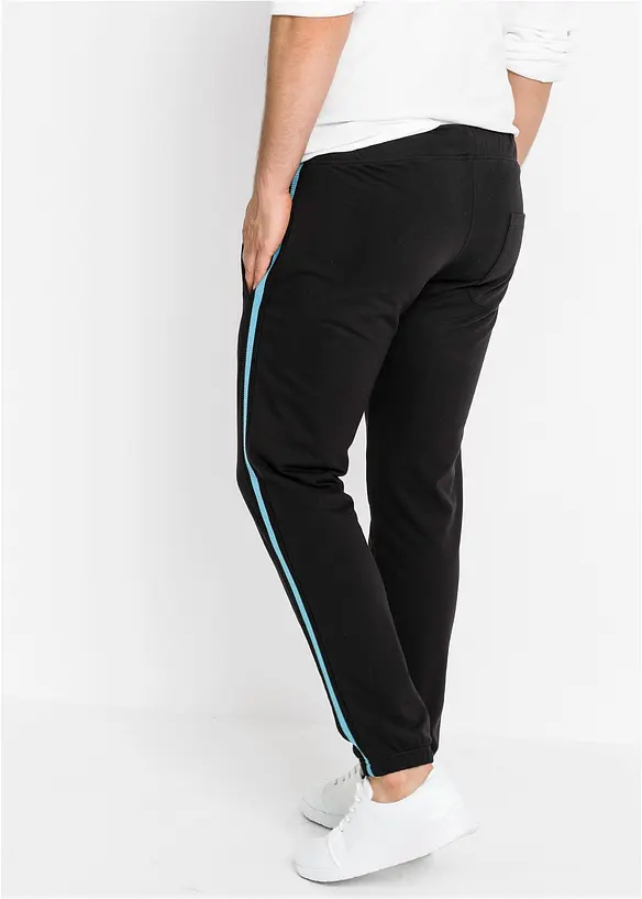 Pantalon de jogging à détails contrastants, bonprix