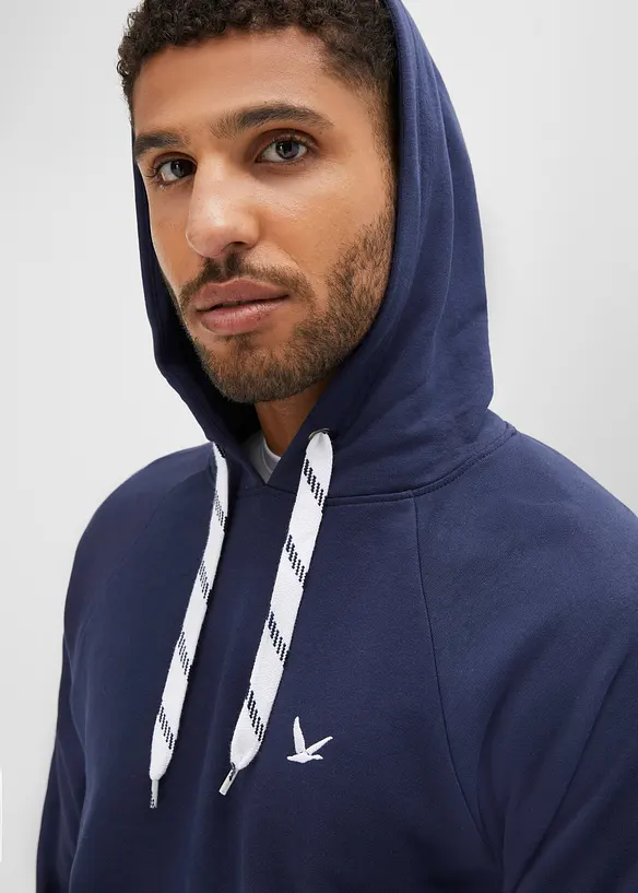 Sweat &agrave; capuche 100% coton, bonprix