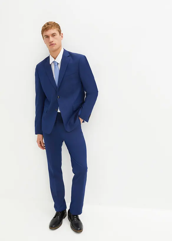 Costume avec cravate (ens. 3 pces), Regular, bonprix