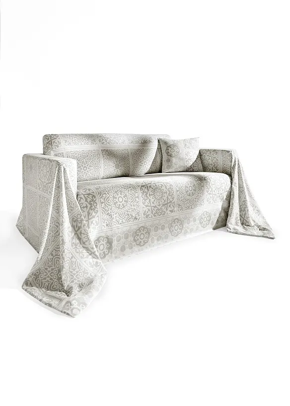 Couvre-lit avec ornements, bonprix