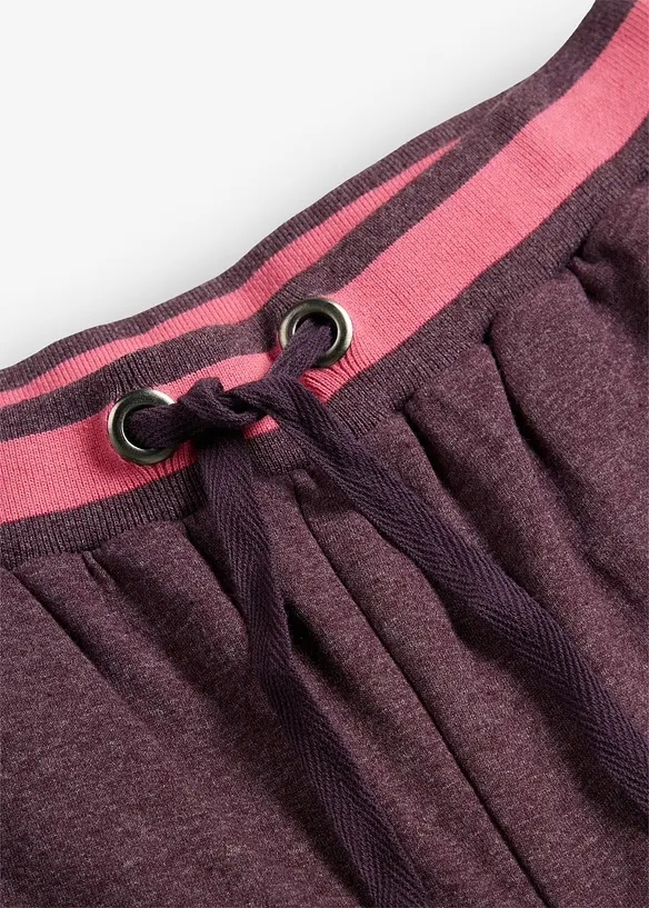 Lot de 2 pantalons en molleton, bonprix