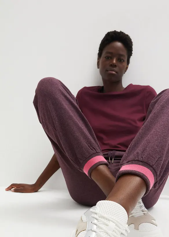 Lot de 2 pantalons en molleton, bonprix