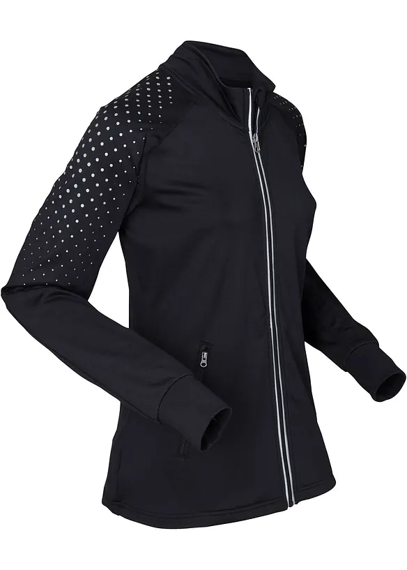 Veste de sport thermique à imprimé réfléchissant, bonprix