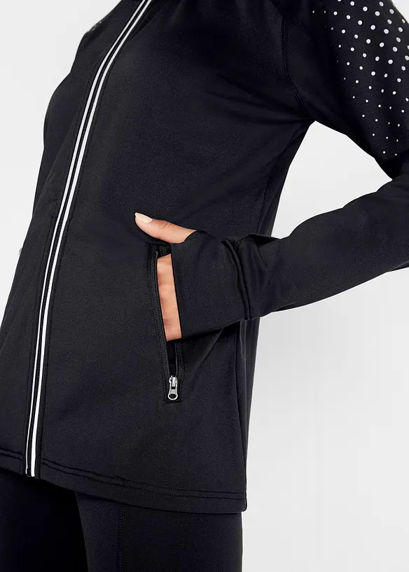 Veste de sport thermique à imprimé réfléchissant, bonprix