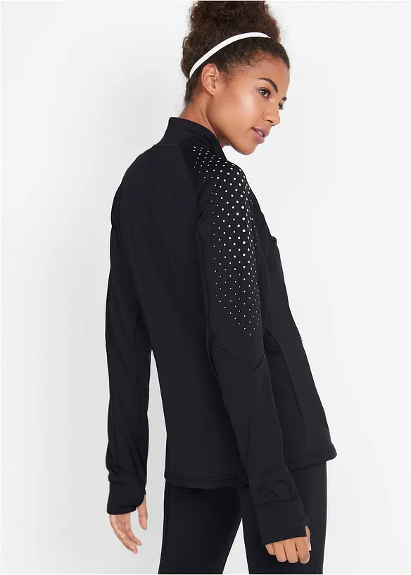 Veste de sport thermique à imprimé réfléchissant, bonprix