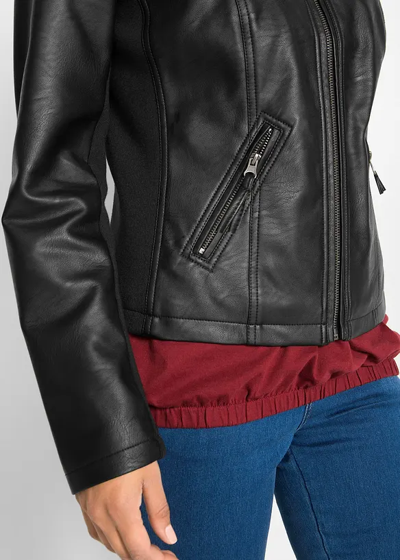 Veste enduite en viscose, bonprix