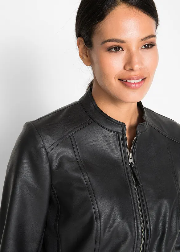 Veste enduite en viscose, bonprix