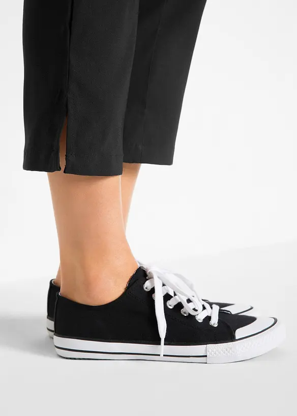 Pantalon 7/8 en bengaline avec taille élastiquée, bonprix