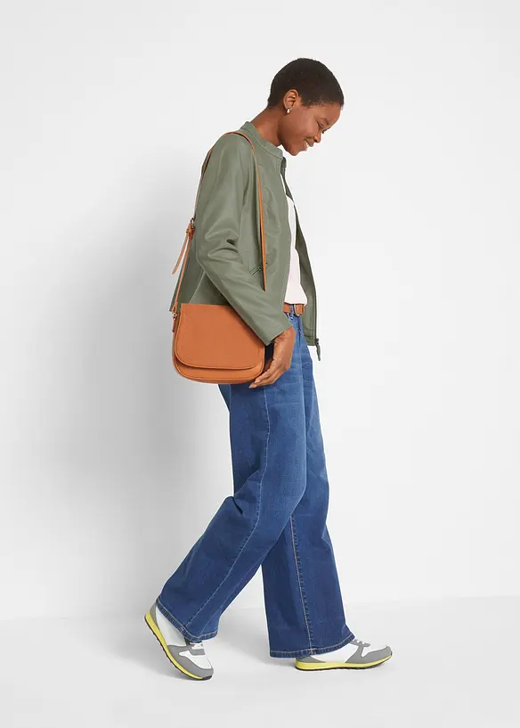 Veste enduite en viscose, bonprix